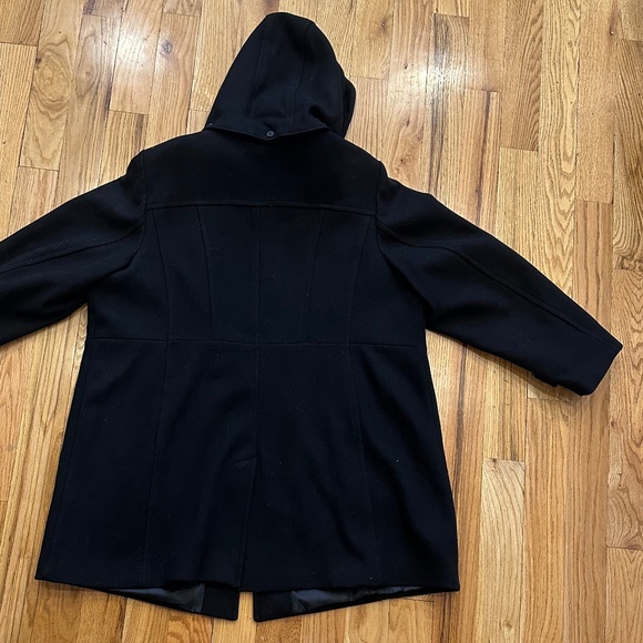 MICHAEL KORS women's WOOL BLEND COAT JACKET WITH HOOD SIZE 3X - Picture 5 of 11